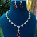 Royal Kundan Jewellery Gold Plated Polki Kundan Necklace Set