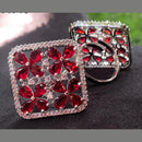Royal Kundan Jewellery Silver Plated AD Stone Finger Ring