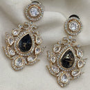 Royal Kundan Jewellery Classic Polki Kundan Hanging Earrings