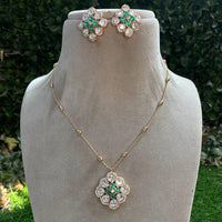 Royal Kundan Jewellery Polki Kundan Festive Necklace Set