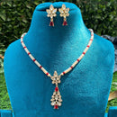 Royal Kundan Jewellery Polki Kundan Stone And Pearl Festive Necklace Set