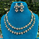 Royal Kundan Jewellery Polki Kundan Stone And Meenakari Festive Necklace Set