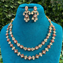 Royal Kundan Jewellery Polki Kundan Stone And Meenakari Festive Necklace Set