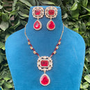 Royal Kundan Jewellery Polki Kundan Stone Festive Necklace Set