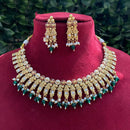 Royal Kundan Jewellery Pota Stone Meenakari Designer Necklace Set