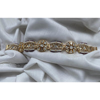 Royal Kundan Jewellery Royal Heritage Polki Kundan And Pearls Bracelet