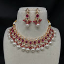 Royal Kundan Jewellery Polki Kundan Pearl Beads Necklace Set