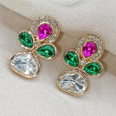 Royal Kundan Jewellery Designer Kundan Stone Dangler Earrings