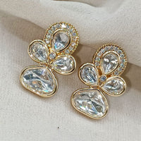 Royal Kundan Jewellery Designer Kundan Stone Dangler Earrings