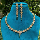 Royal Kundan Jewellery Polki Kundan Stone And Beads Necklace Set