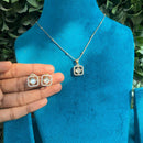 Royal Kundan Jewellery Classic Polki Kundan Stone Pendant Set