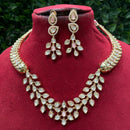 Royal Kundan Jewellery Designer Polki Kundan Stone Necklace Set