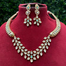 Royal Kundan Jewellery Designer Polki Kundan Stone Necklace Set