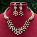 Royal Kundan Jewellery Designer Polki Kundan Stone Necklace Set