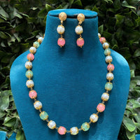 Royal Kundan Jewellery Beads Necklace Set