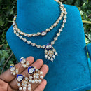 Royal Kundan Jewellery Heritage Polki Kundan And Meenakari Necklace Set