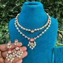 Royal Kundan Jewellery Heritage Polki Kundan And Meenakari Necklace Set