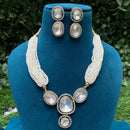 Royal Kundan Jewellery Heritage Polki Kundan And Pearl Necklace Set