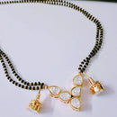 Royal Kundan Jewellery Polki Kundan Stone Designer Mangalsutra