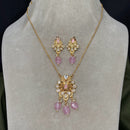 Royal Kundan Jewellery Trendy Polki Kundan Stone And Beads Necklace Set