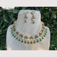 Royal Kundan Jewellery Designer Polki Kundan Stone And Pearl Necklace Set