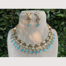 Royal Kundan Jewellery Designer Polki Kundan Stone And Pearl Necklace Set