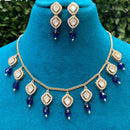 Royal Kundan Jewellery Polki Kundan Stone  And Beads Necklace Set