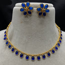 Royal Kundan Jewellery Grand Pota Stone Necklace Set