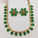Royal Kundan Jewellery Grand Pota Stone Necklace Set