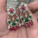Royal Kundan Jewellery Royal Look Polki Kundan Stone Dangler Earrings