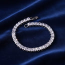 Urthn Silver Plated AD Stone Bracelet