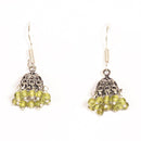 Hania Jewels Oxidised Plated Jhumki Earrings