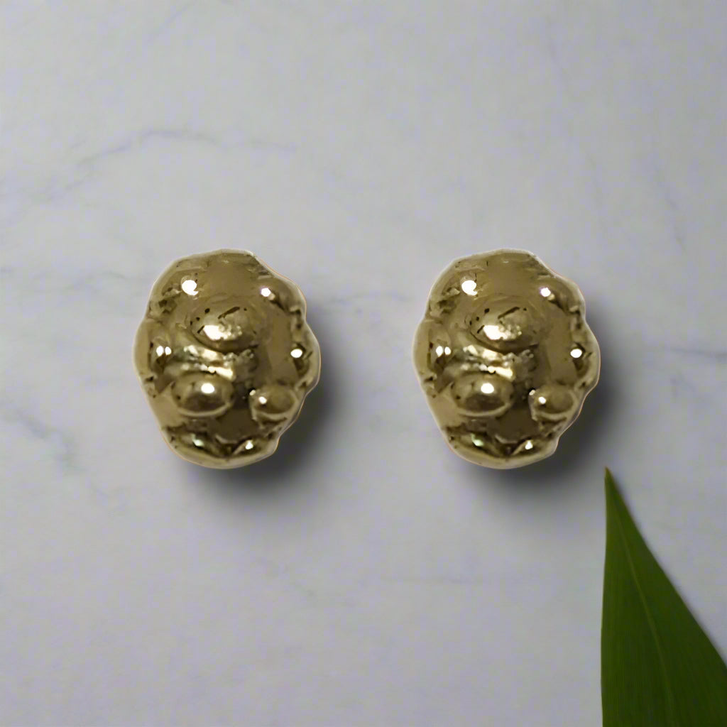 Hania Jewels Gold Plated Studs Earrings