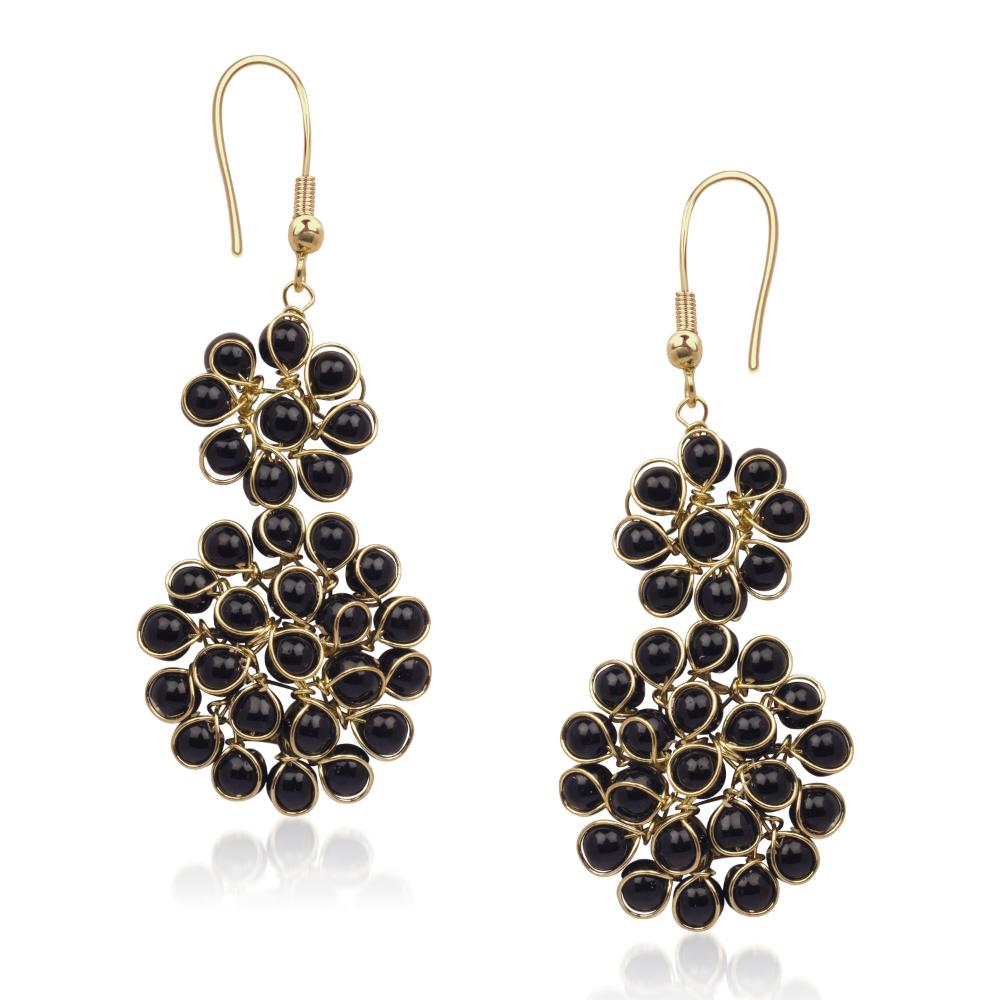 Hania Jewels Gold Plated Dangler Earrings