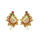 Hania Jewels Gold Plated Austrain Stone Studs Earrings