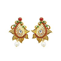 Hania Jewels Gold Plated Austrain Stone Studs Earrings