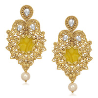 Hania Jewels Gold Plated Dangler Earrings