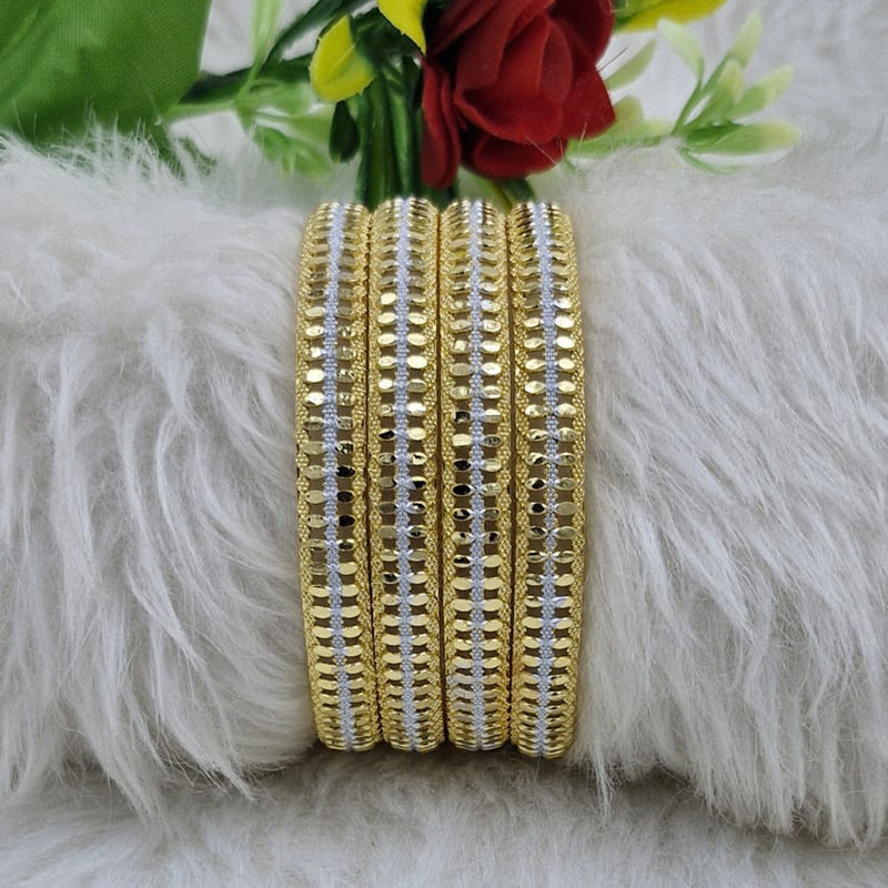 Shreenath Sales 2Tone Plated Bangles Set