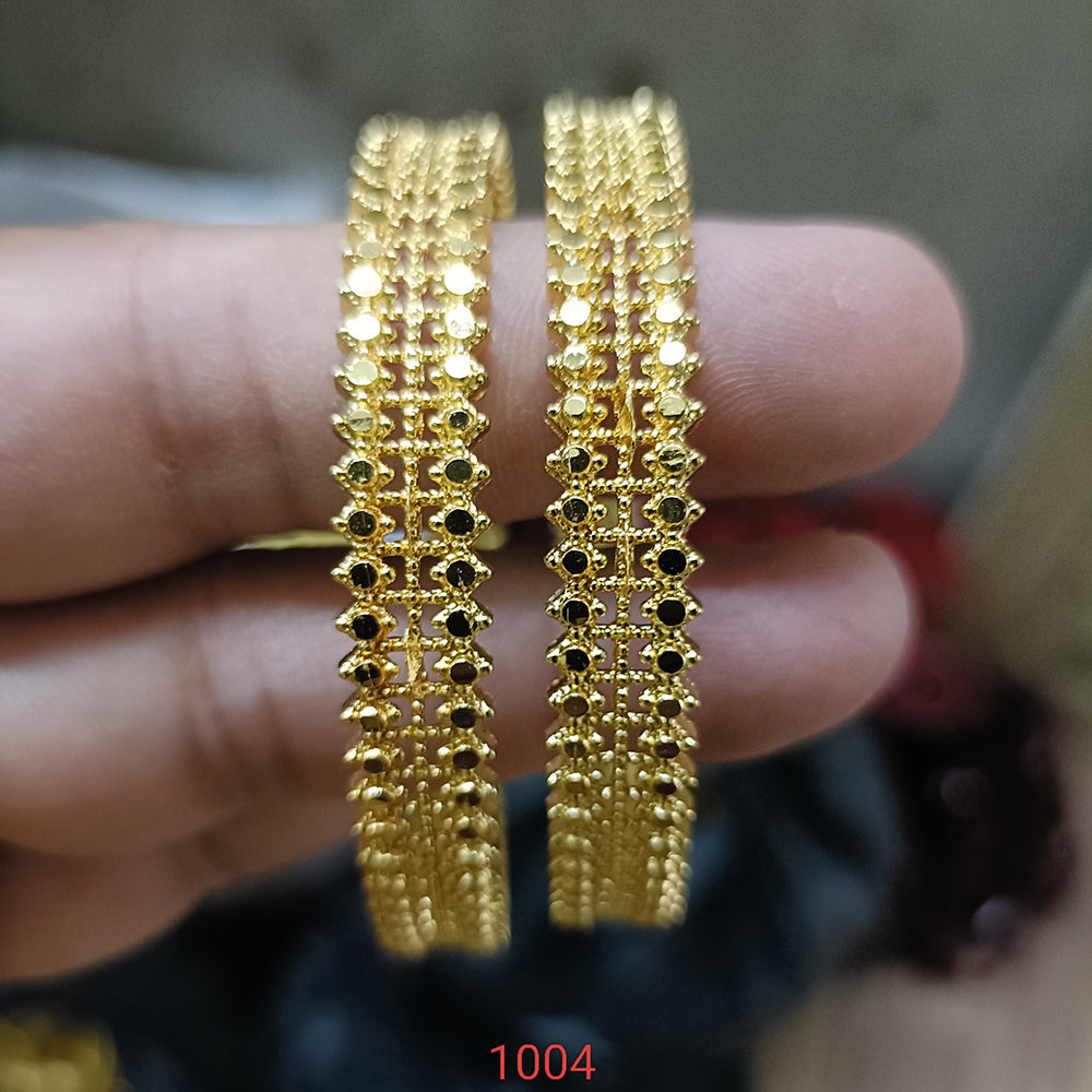 Shreenath Sales Gold Plated Bangles Set