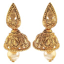 Hania Jewels Gold Plated  Jhumki Earrings