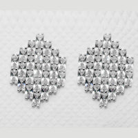 Urthn Cubic Zirconia Stone Classic Stud Earrings