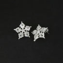 Urthn Cubic Zirconia Stone Classic Stud Earrings