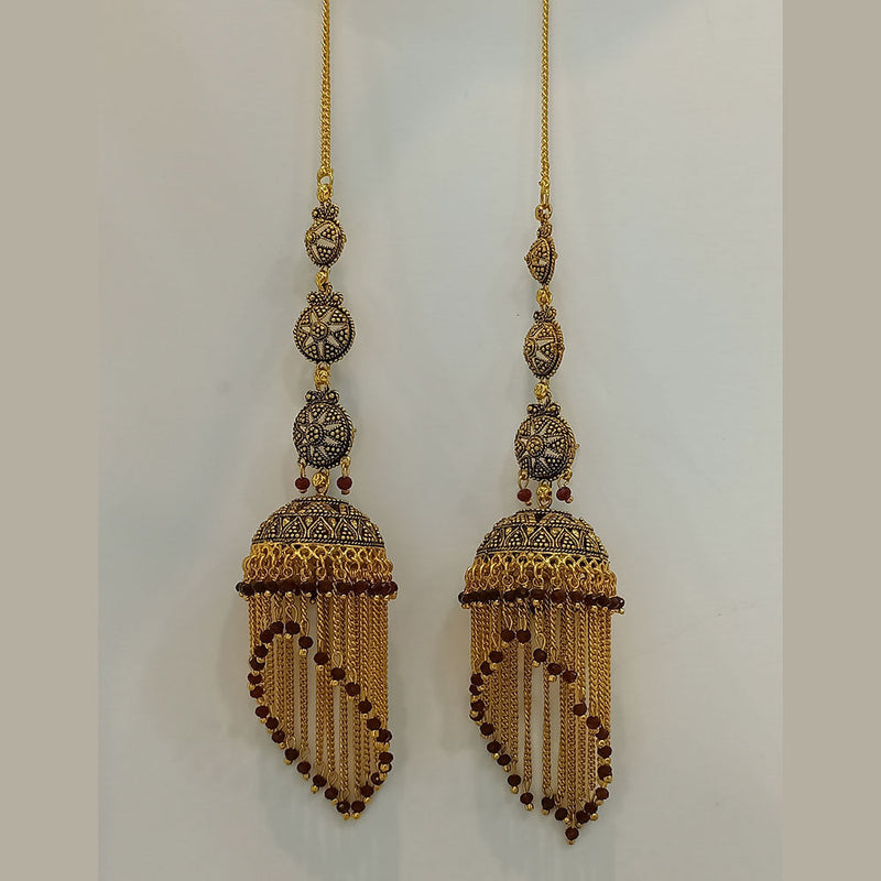 Dariyalal Sales Gold Plated Jhumki Earrings