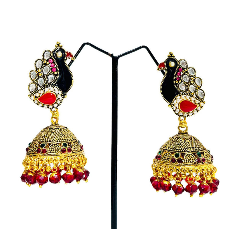 Dariyalal Sales Gold Plated Jhumki Earrings