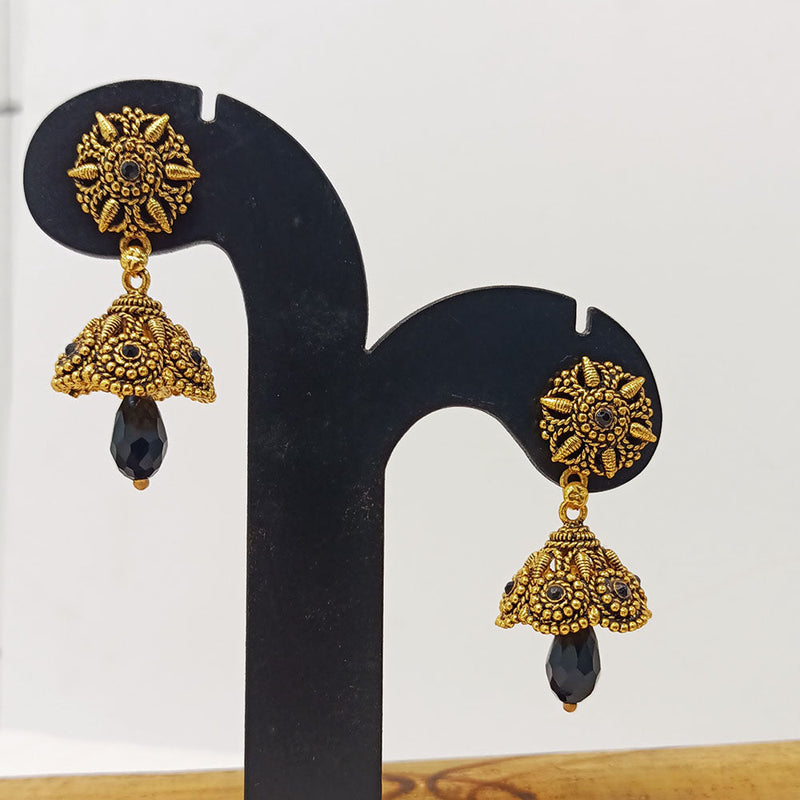 Dariyalal Sales Gold Plated Jhumki Earrings