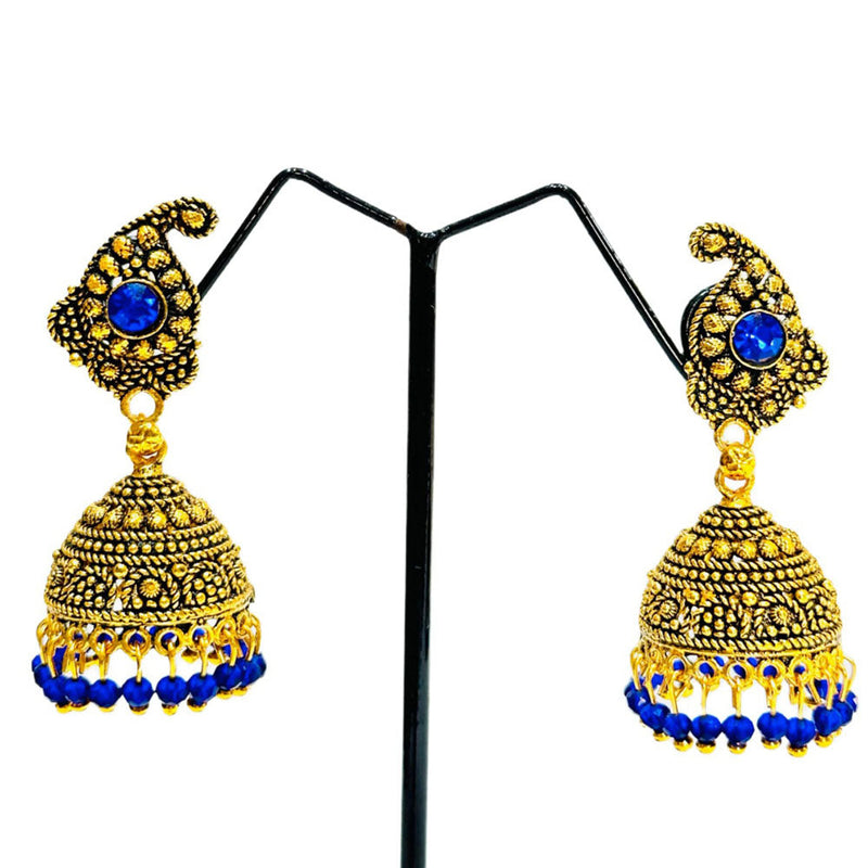 Dariyalal Sales Gold Plated Jhumki Earrings