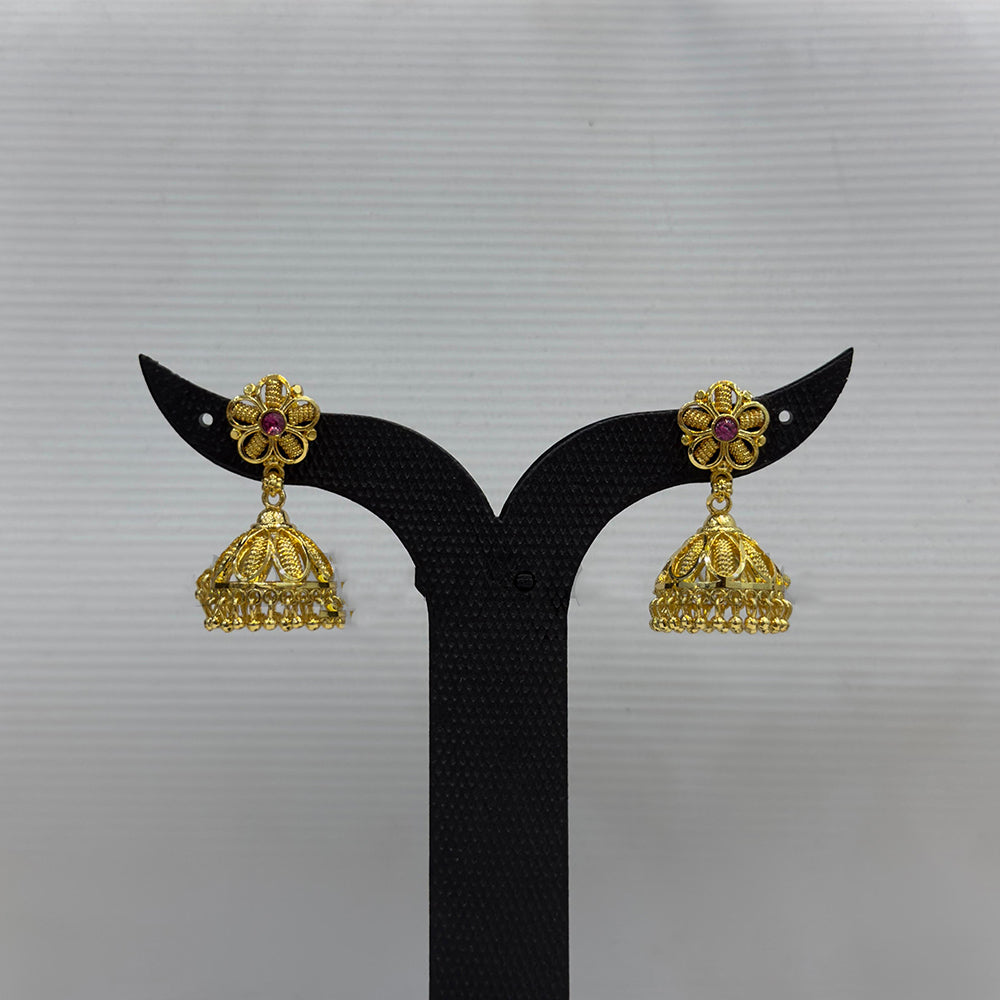 Dariyalal Sales Royal Pearl Ethnic Jhumki Earrings (Pack of 12 & 24)