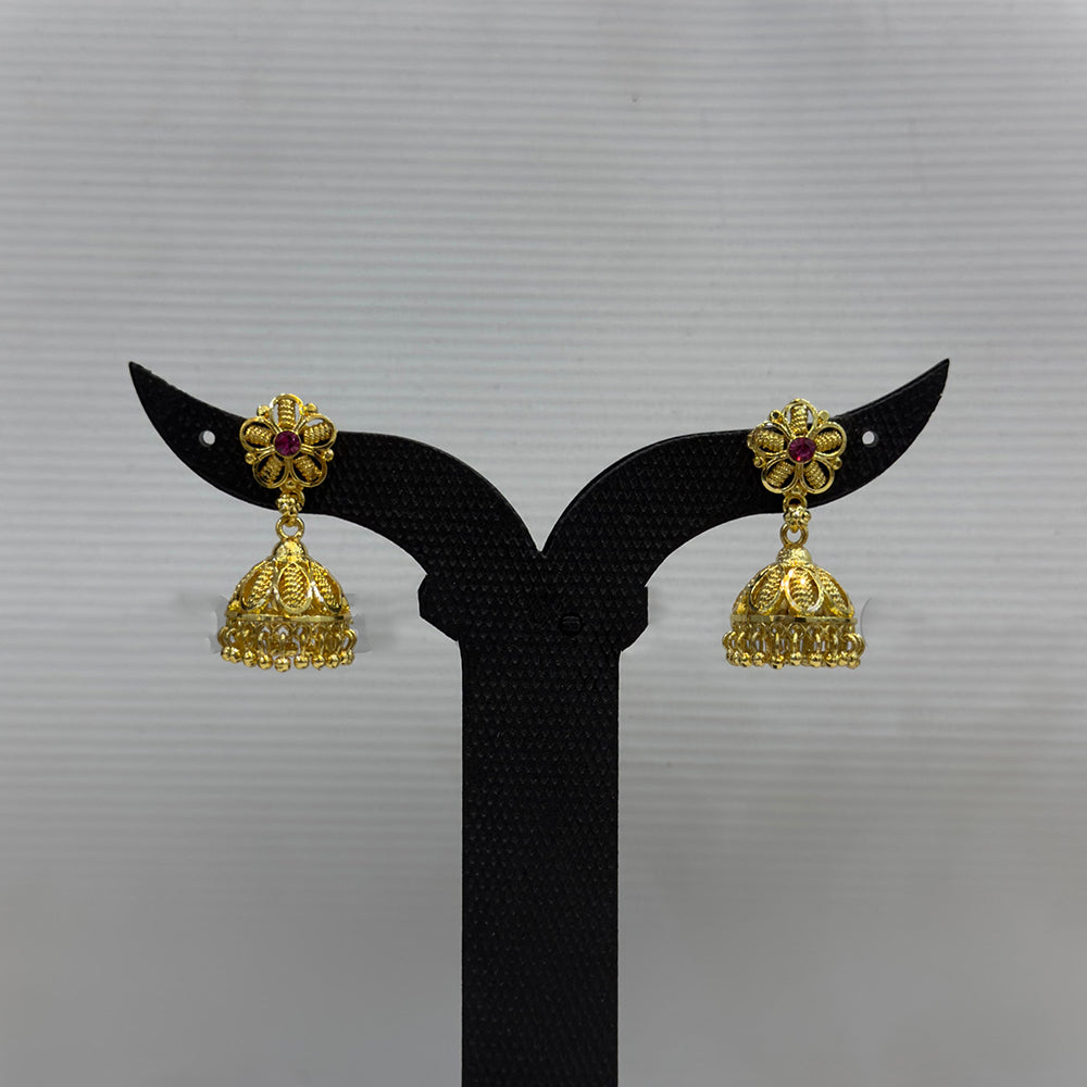 Dariyalal Sales Royal Pearl Ethnic Jhumki Earrings (Pack of 12 & 24)