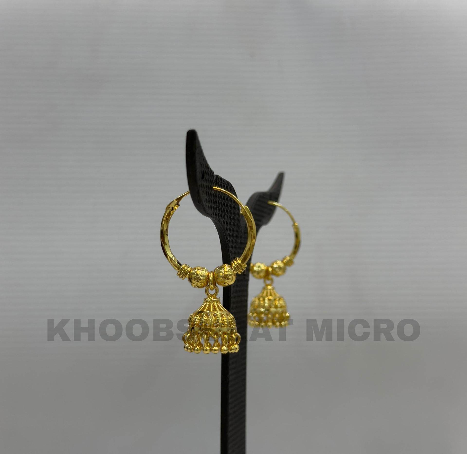 Dariyalal Sales Royal Pearl Ethnic Jhumki Earrings (Pack of 12 & 24)