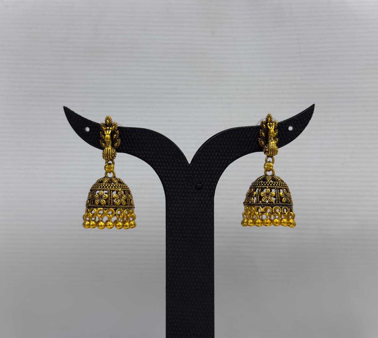 Dariyalal Sales Royal Pearl Ethnic Jhumki Earrings (Pack of 12 & 24)